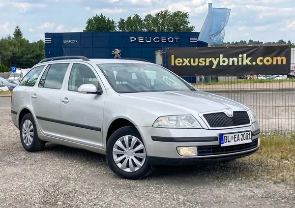 śląskie Skoda Octavia cena 13900 przebieg: 186365, rok produkcji 2005 z Rybnik